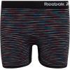 imageReebok Girls Bike Shorts  2 Pack Stretch Performance Dance Cartwheel Shorts for Girls  Seamless Underwear Shorties 616Black SpacedyeBlue