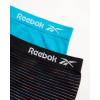 imageReebok Girls Bike Shorts  2 Pack Stretch Performance Dance Cartwheel Shorts for Girls  Seamless Underwear Shorties 616Black SpacedyeBlue