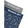 imageReebok Girls Bike Shorts  2 Pack Stretch Performance Dance Cartwheel Shorts for Girls  Seamless Underwear Shorties 616Blue JacquardGrey