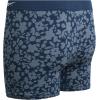 imageReebok Girls Bike Shorts  2 Pack Stretch Performance Dance Cartwheel Shorts for Girls  Seamless Underwear Shorties 616Blue JacquardGrey