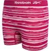 imageReebok Girls Bike Shorts  2 Pack Stretch Performance Dance Cartwheel Shorts for Girls  Seamless Underwear Shorties 616Pink JacquardBlack