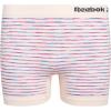 imageReebok Girls Bike Shorts  2 Pack Stretch Performance Dance Cartwheel Shorts for Girls  Seamless Underwear Shorties 616Pink SpacedyeRose