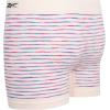 imageReebok Girls Bike Shorts  2 Pack Stretch Performance Dance Cartwheel Shorts for Girls  Seamless Underwear Shorties 616Pink SpacedyeRose