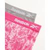 imageReebok Girls Bike Shorts  2 Pack Stretch Performance Dance Cartwheel Shorts for Girls  Seamless Underwear Shorties 616PinkGrey