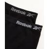 imageReebok Girls Bike Shorts  4 Pack Stretch Performance Dance Cartwheel Shorts for Girls  Seamless Underwear Shorties 616All BlackWhite Logo