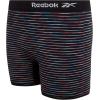 imageReebok Girls Bike Shorts  4 Pack Stretch Performance Dance Cartwheel Shorts for Girls  Seamless Underwear Shorties 616Black SpacedyeBlue