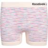 imageReebok Girls Bike Shorts  4 Pack Stretch Performance Dance Cartwheel Shorts for Girls  Seamless Underwear Shorties 616Pink Space DyeRose