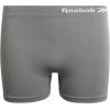 imageReebok Girls Bike Shorts  4 Pack Stretch Performance Dance Cartwheel Shorts for Girls  Seamless Underwear Shorties 616SharkskinBlack