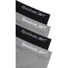 imageReebok Girls Bike Shorts  4 Pack Stretch Performance Dance Cartwheel Shorts for Girls  Seamless Underwear Shorties 616SharkskinBlack