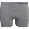 imageReebok Girls Boy Shorts  3 Pack Soft Stretch Seamless Underwear Panties Cartwheel Shorts for Girls Sizes 616BlackGrey