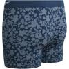 imageReebok Girls Boy Shorts  3 Pack Soft Stretch Seamless Underwear Panties Cartwheel Shorts for Girls Sizes 616Blue JacquardSharkskinBlack