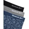 imageReebok Girls Boy Shorts  3 Pack Soft Stretch Seamless Underwear Panties Cartwheel Shorts for Girls Sizes 616Blue JacquardSharkskinBlack
