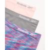 imageReebok Girls Boy Shorts  3 Pack Soft Stretch Seamless Underwear Panties Cartwheel Shorts for Girls Sizes 616PinkGreyMulti