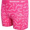 imageReebok Girls Boy Shorts  3 Pack Soft Stretch Seamless Underwear Panties Cartwheel Shorts for Girls Sizes 616ScubaBlackBright Pink Jacquard