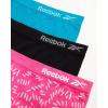 imageReebok Girls Boy Shorts  3 Pack Soft Stretch Seamless Underwear Panties Cartwheel Shorts for Girls Sizes 616ScubaBlackBright Pink Jacquard