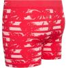 imageReebok Girls Boy Shorts  3 Pack Soft Stretch Seamless Underwear Panties Cartwheel Shorts for Girls Sizes 616SharkskinRose PinkCrimson Pink Jacquard