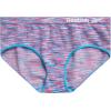 imageReebok Girls Brief Panties  3 Pack Breathable Hipster Stretch Panties  Seamless Underwear for Girls Sizes 616Blue SpacedyePinkRed