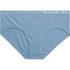 imageReebok Girls Brief Panties  3 Pack Breathable Hipster Stretch Panties  Seamless Underwear for Girls Sizes 616Faded DenimLight GreyGrey Jacquard
