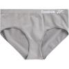 imageReebok Girls Brief Panties  3 Pack Breathable Hipster Stretch Panties  Seamless Underwear for Girls Sizes 616JacquardSharkskinGray