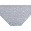 imageReebok Girls Brief Panties  3 Pack Breathable Hipster Stretch Panties  Seamless Underwear for Girls Sizes 616SharkskinLotusArtic Ice Jacquard