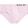 imageReebok Girls Brief Panties  3 Pack Breathable Hipster Stretch Panties  Seamless Underwear for Girls Sizes 616SpacedyePurplePink