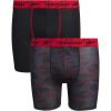 imageReebok Boys Boxer Briefs  2 Pack Soft Comfort Performance Stretch Underwear  Breathable Boxers for Boys 818Grey CamoBlack