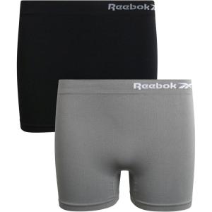 imageReebok Girls Bike Shorts  2 Pack Stretch Performance Dance Cartwheel Shorts for Girls  Seamless Underwear Shorties 616SharkskinBlack