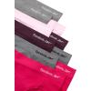 imageReebok Hipster Panties for Women  10 Pack Stretch Performance Seamless Underwear with Relaxed TagFree Waistband SXLHeather GreyPink LadySharkskinRaspberryPlum