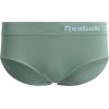 imageReebok Hipster Panties for Women  3 Pack Stretch Performance Seamless Underwear with Relaxed Tagless Waist SXLBlackSage GreenBlack Spacedye