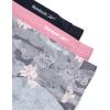 imageReebok Hipster Panties for Women  3 Pack Stretch Performance Seamless Underwear with Relaxed Tagless Waist SXLSharkskinFox GloveBlack