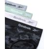imageReebok Hipster Panties for Women  4 Pack Stretch Performance Seamless Underwear with Relaxed Tagless Waist SXLBlackGreenLilyGrey