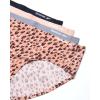 imageReebok Hipster Panties for Women  4 Pack Stretch Performance Seamless Underwear with Relaxed Tagless Waist SXLLeopardRose DustSharkskinBlack