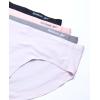 imageReebok Hipster Panties for Women  4 Pack Stretch Performance Seamless Underwear with Relaxed Tagless Waist SXLOrchid HushLotusSharkskinBlack