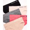 imageReebok Hipster Panties for Women  5 Pack Stretch Performance Seamless Underwear with Relaxed Tagless Waist SXLBlackNudeHot PinkPink RoseGrey