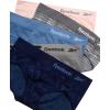imageReebok Hipster Panties for Women  5 Pack Stretch Performance Seamless Underwear with Relaxed Tagless Waist SXLEvening BlueBlueLotusSharkskinJacquard
