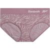 imageReebok Hipster Panties for Women  5 Pack Stretch Performance Seamless Underwear with Relaxed Tagless Waist SXLJacquardBlackened PearlLotusGrapewineBlack