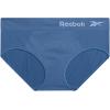 imageReebok Hipster Panties for Women  5 Pack Stretch Performance Seamless Underwear with Relaxed Tagless Waist SXLJacquardBlueBlackened PearlBlackWhite Stripe