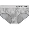 imageReebok Hipster Panties for Women  5 Pack Stretch Performance Seamless Underwear with Relaxed Tagless Waist SXLJacquardWhite StripeLotusBlackened PearlSharkskin