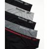 imageReebok Womens Bikini Underwear  5 Pack Stretch Performance Seamless Bikini Briefs  Breathable Underwear for Women SXLBlackLight Grey MelangeBlackCharcoal MelangeBlack