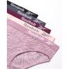 imageReebok Womens Bikini Underwear  5 Pack Stretch Performance Seamless Bikini Briefs  Breathable Underwear for Women SXLJacquardBlackened PearlLotusGrapewine SpacedyeBlack