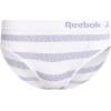 imageReebok Womens Bikini Underwear  5 Pack Stretch Performance Seamless Bikini Briefs  Breathable Underwear for Women SXLNaturalLily PadLotusSharkskinWhite Stripe