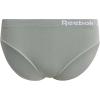 imageReebok Womens Bikinis  6 Pack Microfiber Seamless Womens Bikini Panties  Breathable Underwear for Women SXLNatural SpacedyeLily PadWhite Stripe