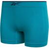 imageReebok Womens Boy Shorts Underwear  2 Pack Performance Mid Length Boyshort Panties  Seamless Underwear for Women SXLDeep LakeEvening Blue
