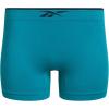 imageReebok Womens Boy Shorts Underwear  2 Pack Performance Mid Length Boyshort Panties  Seamless Underwear for Women SXLDeep LakeEvening Blue