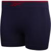 imageReebok Womens Boy Shorts Underwear  2 Pack Performance Mid Length Boyshort Panties  Seamless Underwear for Women SXLEvening Blue