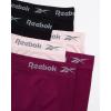 imageReebok Womens Boy Shorts Underwear  6 Pack Seamless Long Leg Boyshorts Panties for Women S3X available in Plus SizeLotusGrape WineBlack
