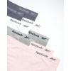 imageReebok Womens Boy Shorts Underwear  8 Pack Seamless Long Leg Boyshorts Panties for Women S3X available in Plus SizeBlackened PearlWhiteLight GreyLotus