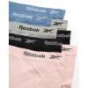 imageReebok Womens Boy Shorts Underwear  8 Pack Seamless Long Leg Boyshorts Panties for Women S3X available in Plus SizeLotusBlackLight Grey MelangeBlue