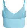 imageReebok Womens Bra  24 Pack Seamless Molded Wireless Longline Bralettes for Women with Soft Pullover Design Sizes SLSky BlueLight Rose2pk