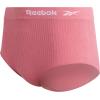 imageReebok Womens Briefs  4 Pack Breathable Ribbed Knit High Waisted Brief Panties  Seamless Underwear for Women MXLDark ForrestEvening BlueFoxgloveJava